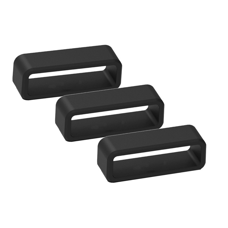 Picture of Silicone Strap Activity Rings Rubber Bars Activity Rings Silicone Watch Rings Black Strap Rings Watch Accessories