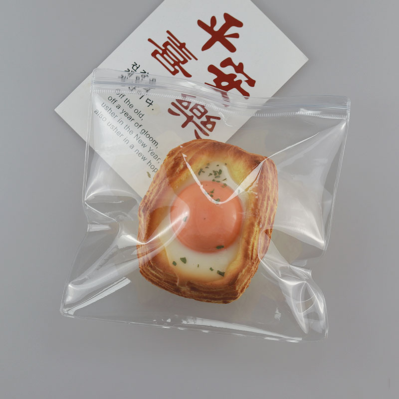 Picture of PVC transparent jewelry sealed bag earrings jewelry storage bag jewelry text play hand string self-sealing bag packaging bag manufacturers