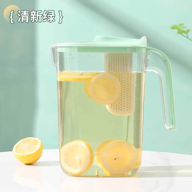 Picture of Summer Household Cold Water Kettle Refrigerator Cold Water Kettle Large Capacity High Temperature Resistant Japanese Style Cold Water Bucket with Lid Manufacturer Wholesale