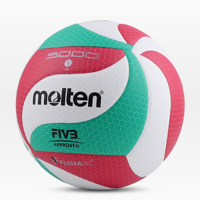 Picture of molten 5000 Volleyball Soft PU Indoor and Outdoor Game Training Volleyball V5M5000