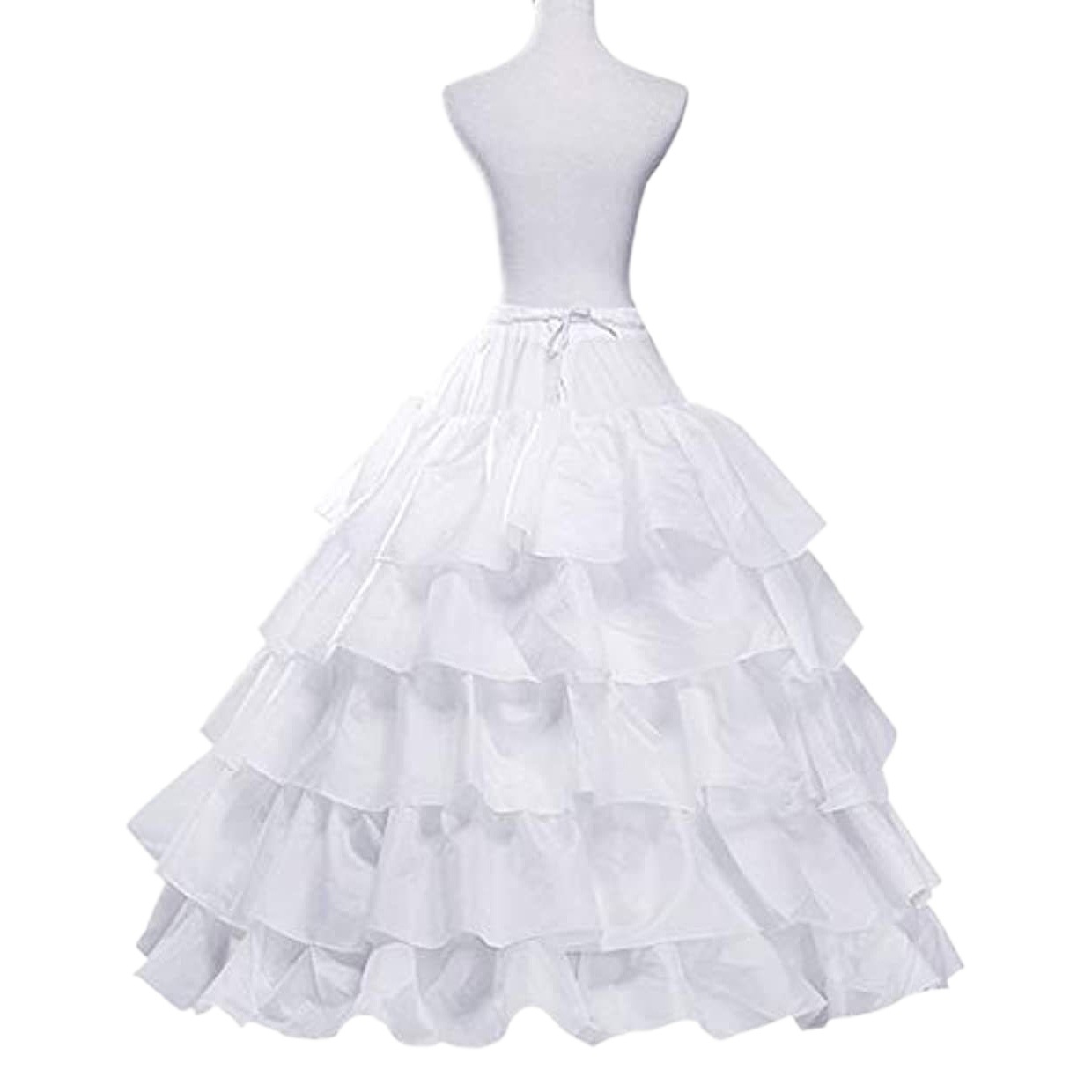 Extra large bridal wedding dress skirt dress costume 4 Steel 5 lotus leaf skirt extra large shape four circles wedding accessories