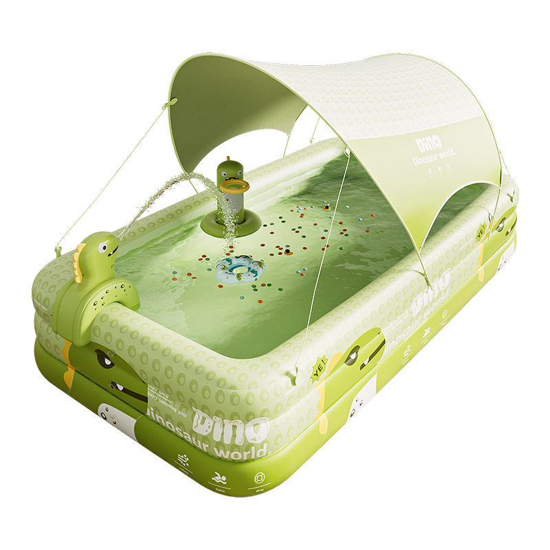 Picture of Inflatable Pool Swimming Pool Children's Inflatable Pool Home Outdoor Large Family Pool Thickened Baby Paddling Pool