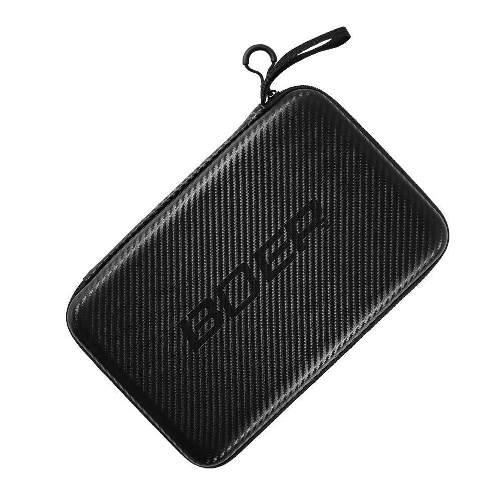 Picture of Ball Table Tennis Paddle Bag Square Bag Large Capacity Partition Hard Bag EVA Carbon Fiber Pattern Hard Shell Cross Border Paddle Bag