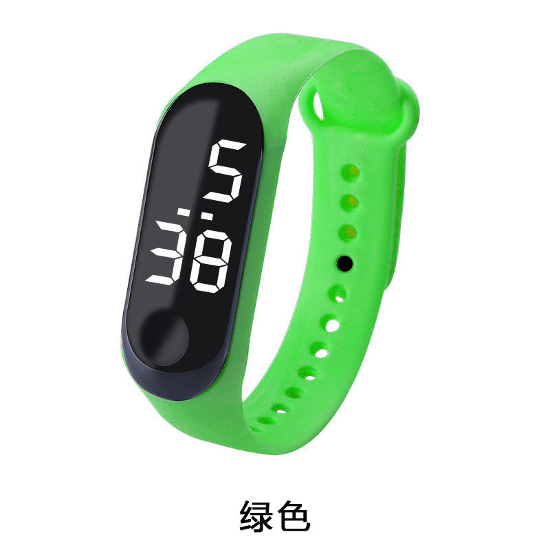 Picture of Manufacturer Simple Waterproof Led White Light Digital Watch Fashionable Student Couple Leisure Sports Touch Touch