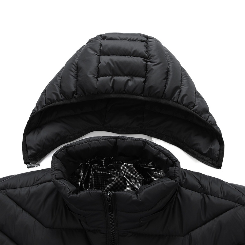 Cross-border Special for Winter New Constant Temperature Intelligent Heating Cotton Clothes Youth Leisure Outdoor Heating Clothes Heating Cotton Clothes