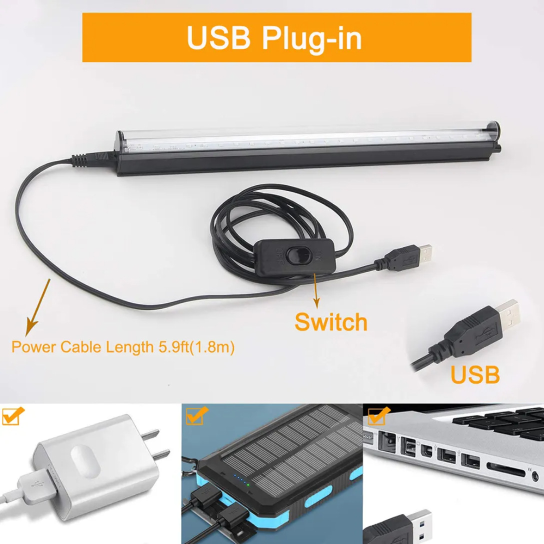 Picture of Led5V Uv Lamp Uv365 Purple Light Tube Bar Stage T5 Tube Purple Light 395 Fluorescent Agent Detection Now