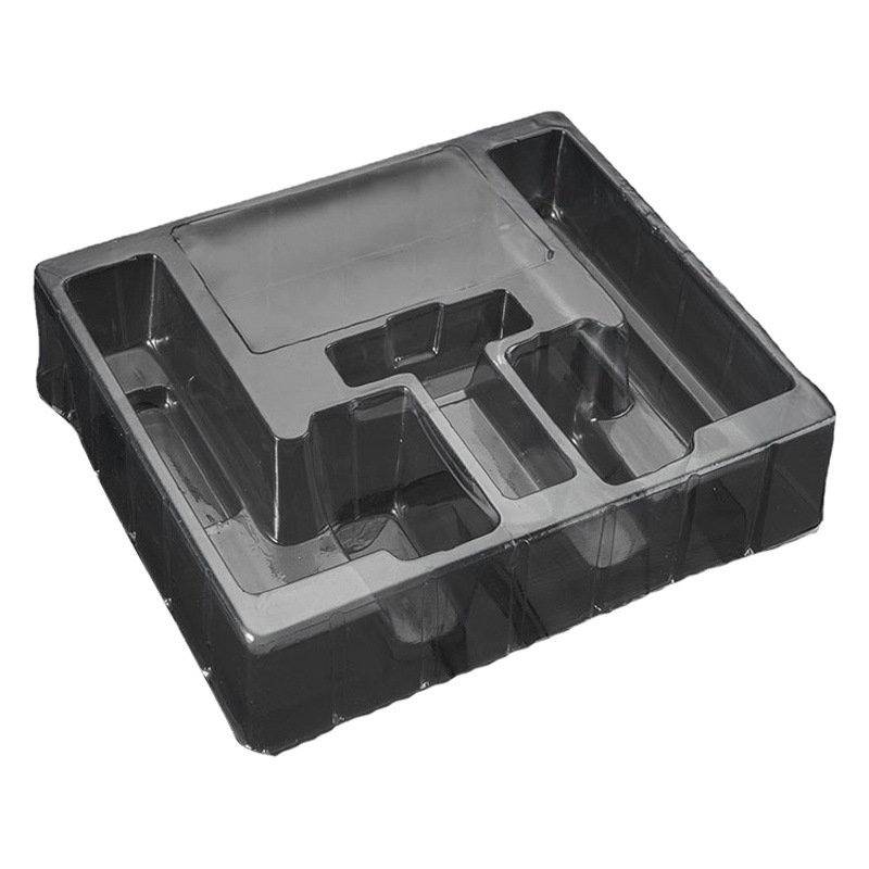 Blister inner tray manufacturers cosmetics lining transparent blister lining packaging electronic PET blister toy inner box