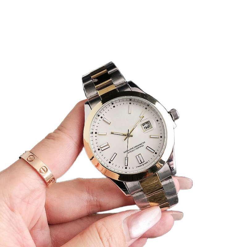 Picture of Foreign trade hot women's log type business watch casual fashion student single calendar watch quartz watch generation
