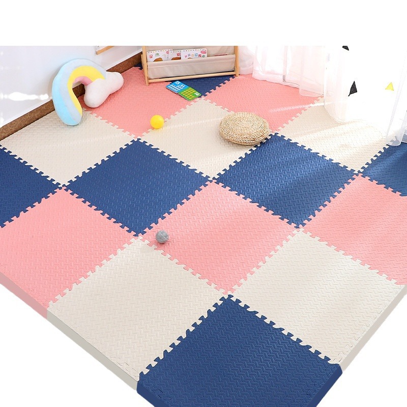 Picture of [1688 strictly selected] foam floor mat children baby crawling mat foam mat living room stitching puzzle floor mat