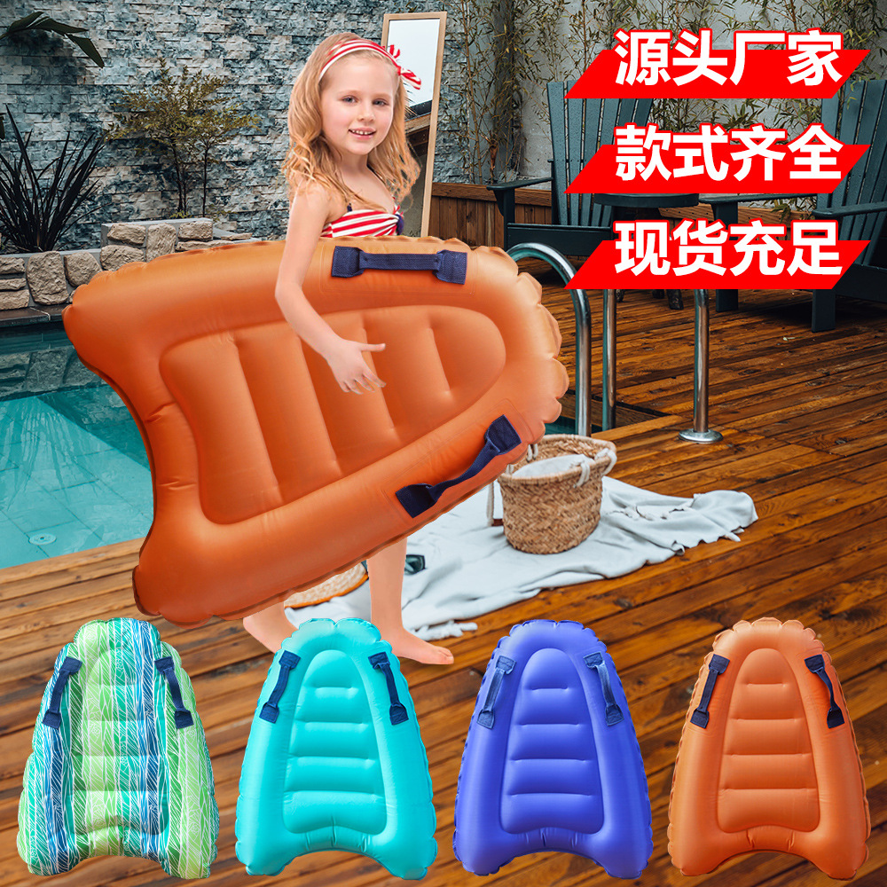 Cross-border in stock inflatable surfboard new product composite PVC inflatable paddle board surfing toys water skiing toys
