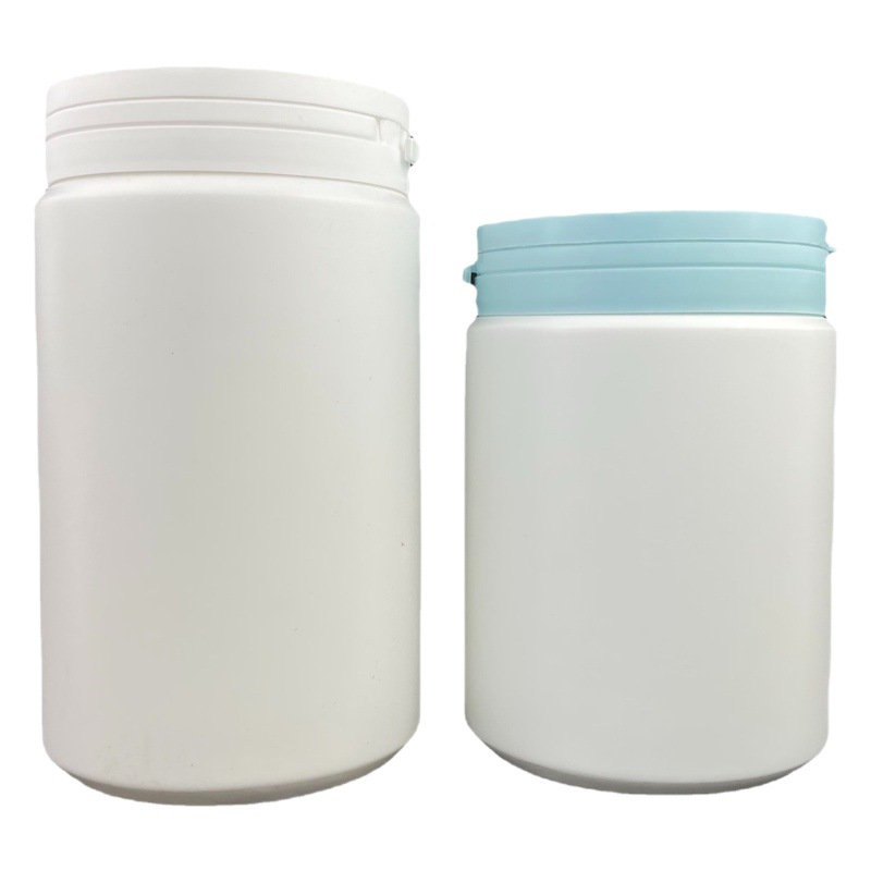500g Tear-Off Plastic Bottle 600g Soft Film Powder Plastic Bucket 1200ml Protein Powder Bucket Pe Food Powder Bucket
