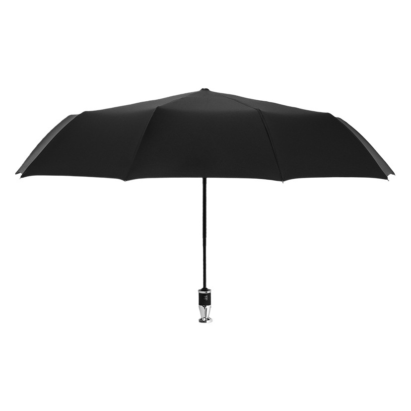 Three-fold full-automatic Rolls-Royce umbrella printed logo vinyl sunshade sunscreen gift umbrella men's business folding umbrella