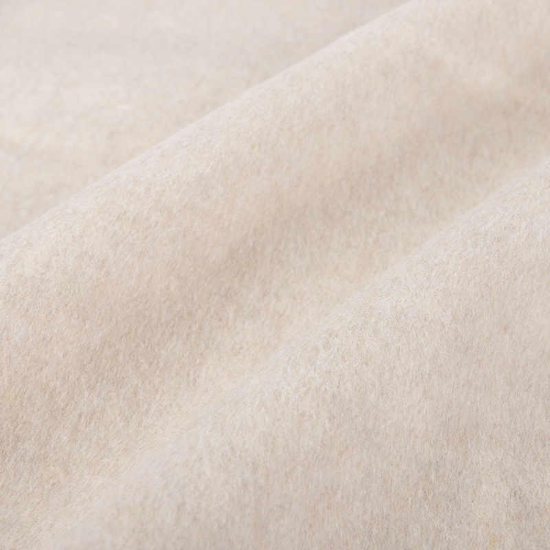 Picture of Foreign Trade Wholesale Cashmere Smooth Wool Fabric Japanese and Korean Plain Outwear Clothing Outwear Wool Fabric Double-Sided Woolen Fabric