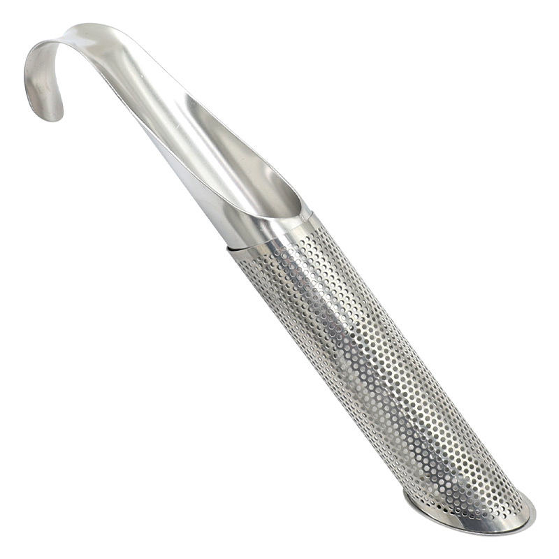 Picture of 304 Stainless Steel Pipe Hanging Tea Infuser Tea Leakage Pipe Handle Tea Leakage Filter Tea Spoon with Tea Handle Tea Set