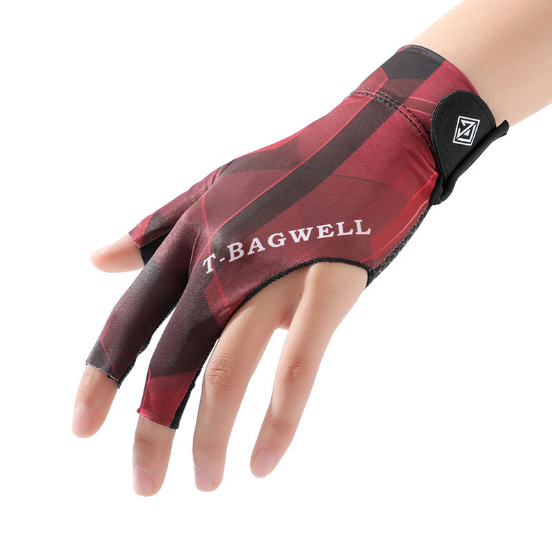 Picture of Professional Snooker Billiards Gloves Men's Leakage Three-Finger Ice Silk Breathable Non-Slip Left Hand Single Pool Gloves Women's T3