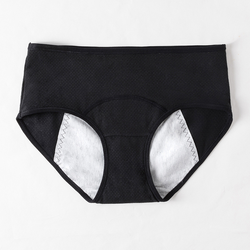 Picture of Menstrual Pants, Special Menstrual Period Aunt Safety Pants, Breathable Thin Summer Anti-Side Leakage Underwear for Girls during Menstrual Period