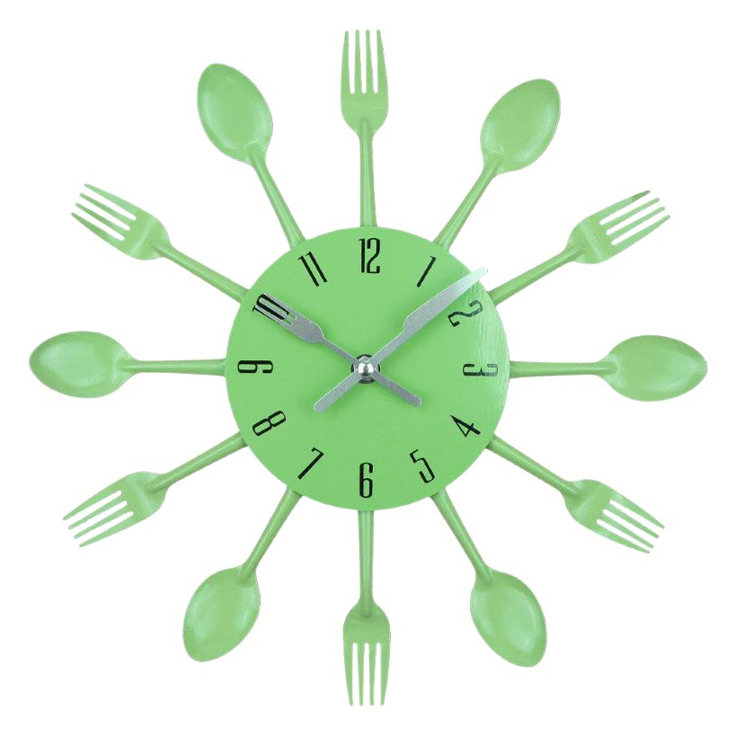 Factory Nordic Metal Creative Dining Room Wall Clock Living Room Silent Quartz Clock Wall Watch Home Simple Wall Watch