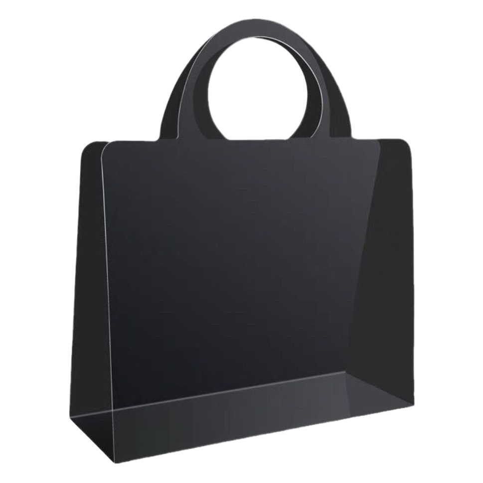 Bouquet packaging material portable box ins Valentine's Day online celebrity transparent flowers high-end handbag in stock manufacturer