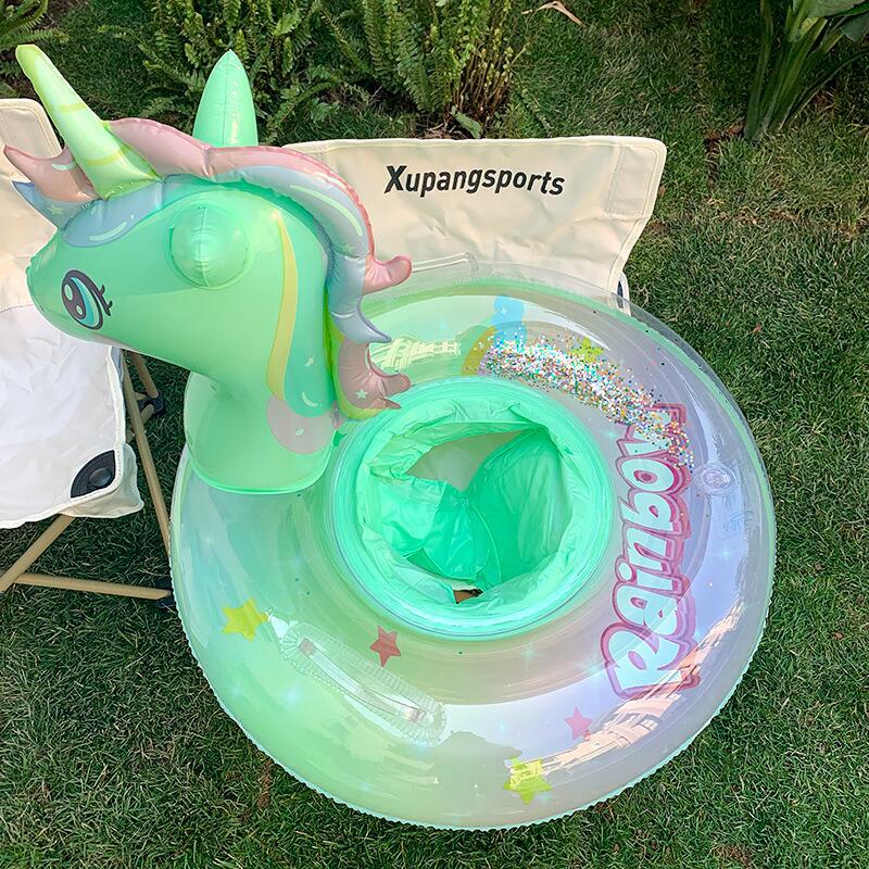 Picture of Children's swimming ring armpit ring seat ring 1-6 years old children's aircraft steering wheel inflatable Mount baby 2 boys and girls
