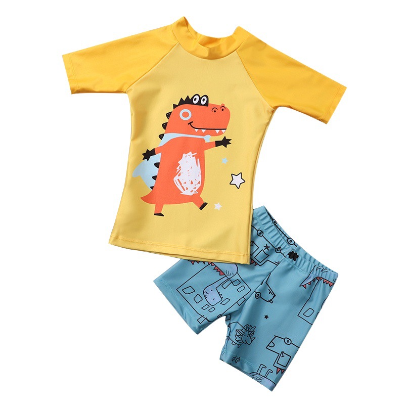 Children's Swimwear Boys ins Split Sun Protection Quick-drying Swimwear Baby Big Kids Boy Seaside Beach Pants Hot Spring