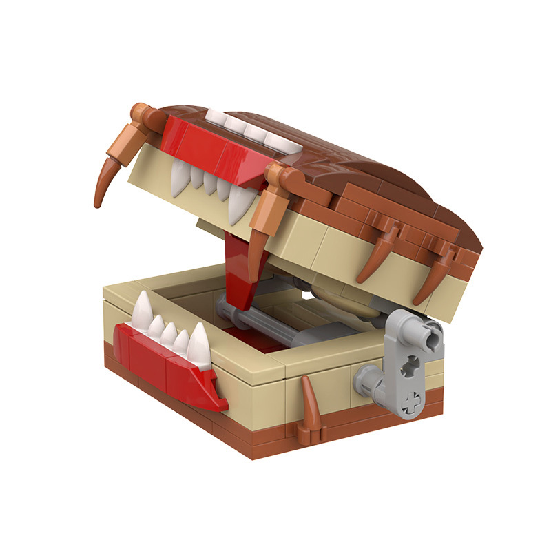 MOC compatible with Lego small particle building blocks toy suit creative series Harry Potter monster book manual model