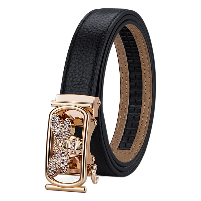 Picture of King Paul leather belt women's high-end sense Joker decoration with jeans pants genuine belt women wholesale