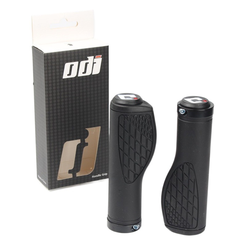 American ODI mountain bike meat ball handle set silicone lock ring non-slip comfortable grip road folding bike handle