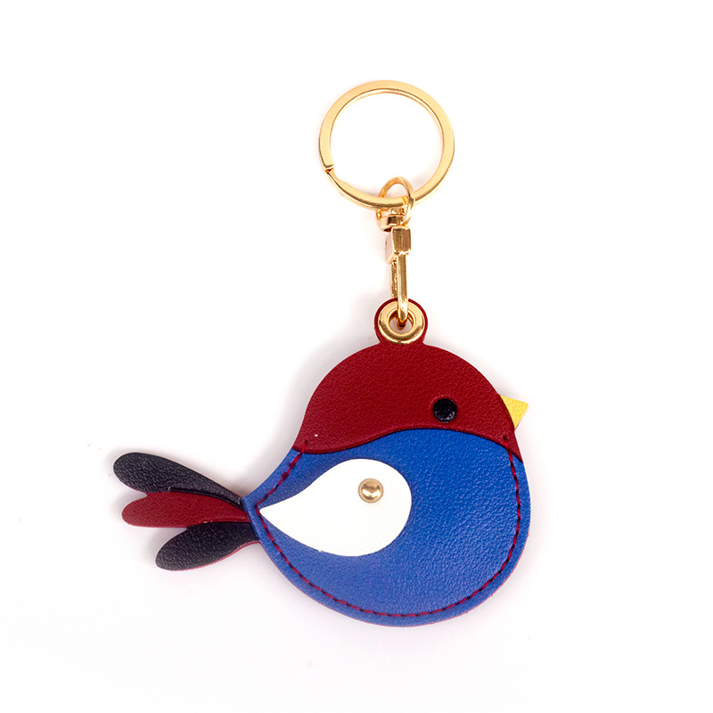 Picture of Chinese Valentine's Day Tuanque Cute Access Card Holder Keychain Creative Small Gift Pendant School Bag Pendant Valentine's Day Gift