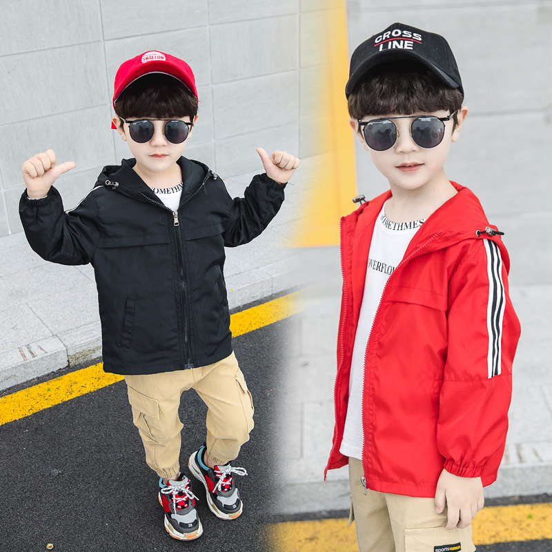 Picture of Boys' Jacket Autumn 2019 New Korean Jacket Children's Spring and Autumn Jacket Trendy Children's Clothing