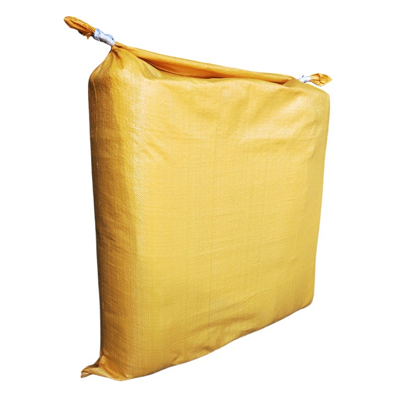 Picture of Factory yellow woven bag thickened large snakeskin bag clothing logistics express packing bag move pp plastic sack