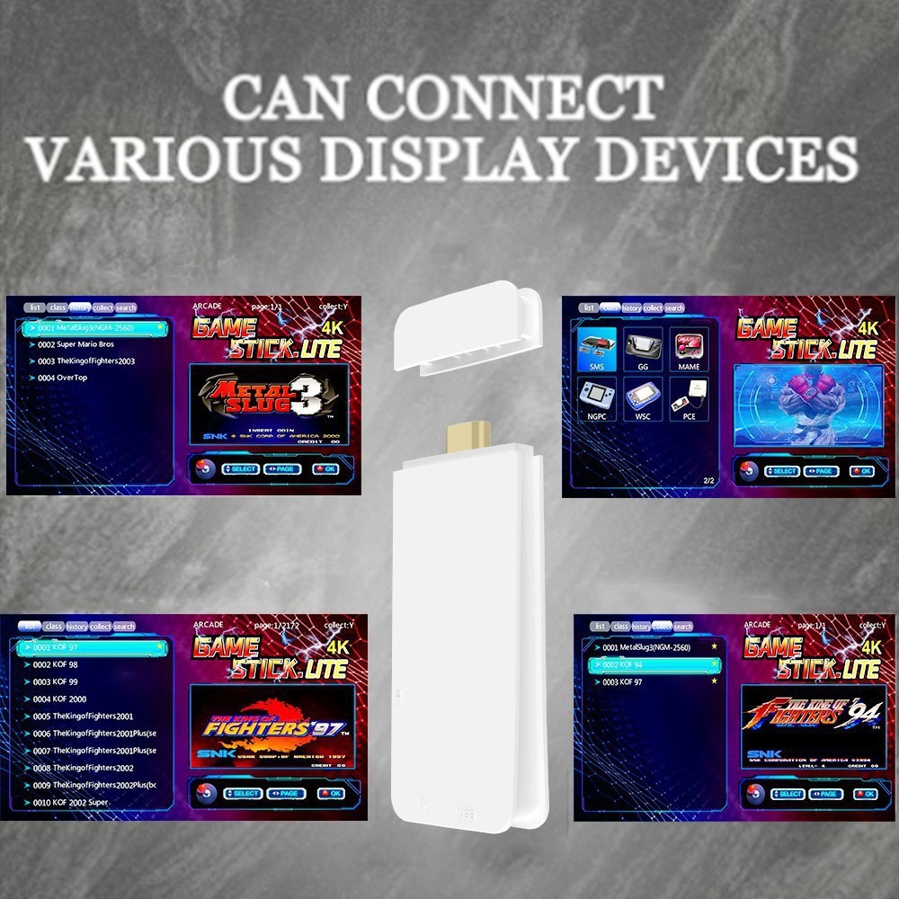 Picture of Cross-Border M15 Double Handle Game Console Mini Handheld Wireless Connection Tv Home 64g High-Definition Arcade Game