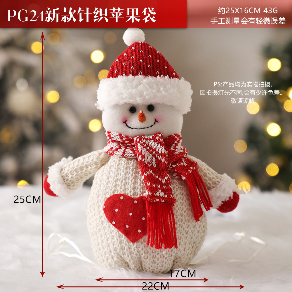 Picture of Christmas Gift Apple Bag Handbag Adult Children Children Christmas Gift Decoration High-end Gift Bag