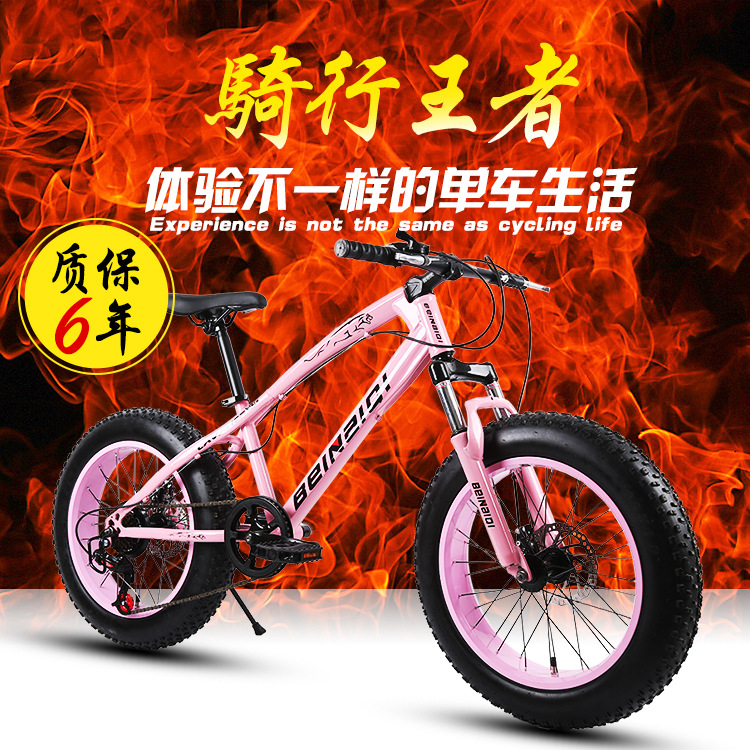 20 inch mountain bike shock absorber double disc brake shock absorber 4.0 widened large tire ATV zxc factory outlet