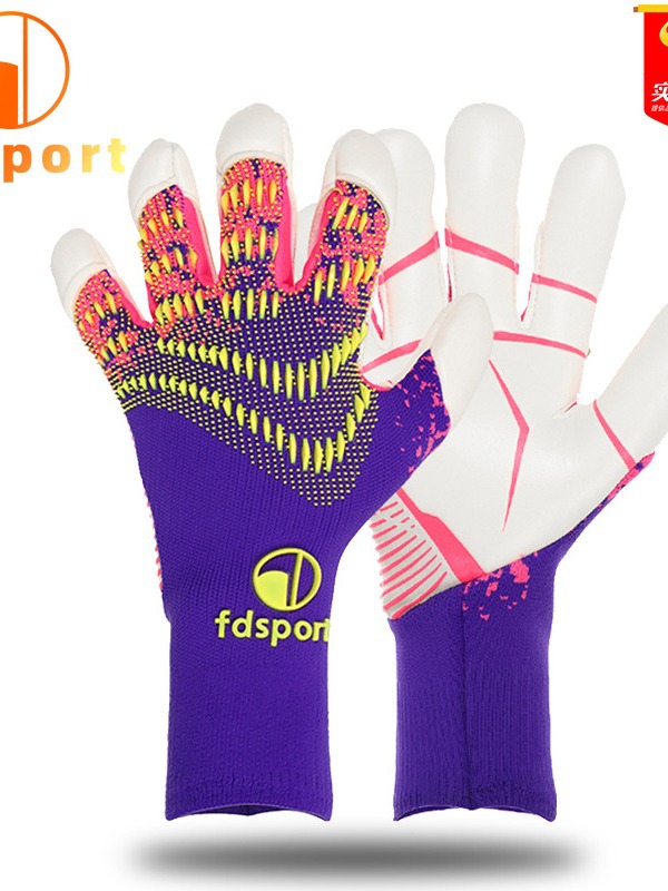Flying Shield Goalkeeper Gloves Royal Series 14.0 Falcon Bag Hand Cross-border Hot Sale Adult Competition Protectors for Primary and Secondary School Students