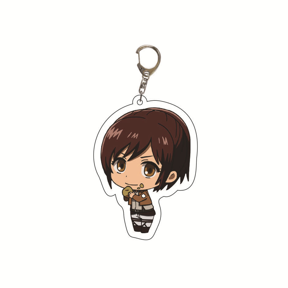 Picture of Star anime peripheral acrylic keychain pendant wholesale attack giant creative jewelry gift