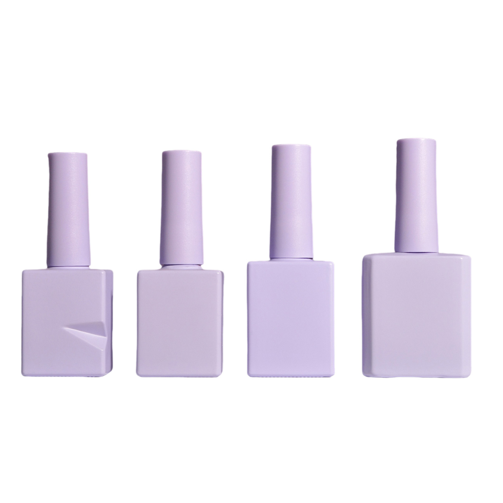 Picture of Source factory explosions in stock 10ml/15ml/20ml solid color nail polish bottle nail polish plastic bottle glass bottle with brush