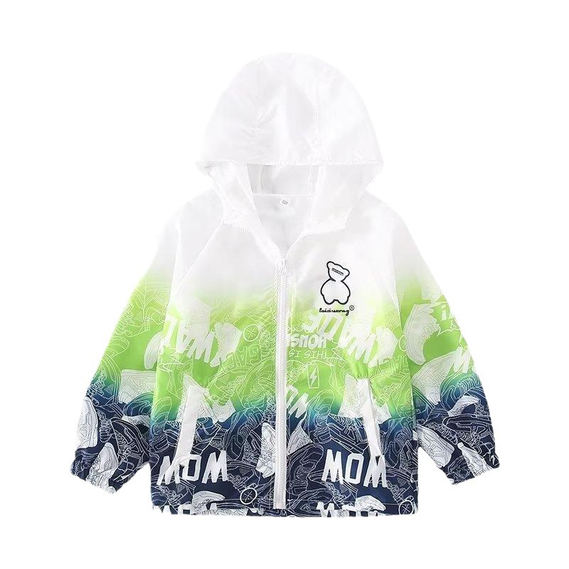 Picture of Children's Wear Boy's Summer Sun Protection Coat 2024 New Children's Summer Sun Protection Coat Thin Mid-Big Children's Summer Fashionable