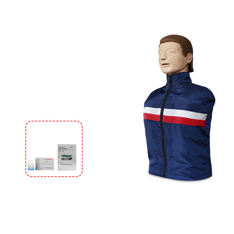 Picture of Cardiopulmonary resuscitation simulator artificial respiration chest compressions first aid training model full-body standard version simulator