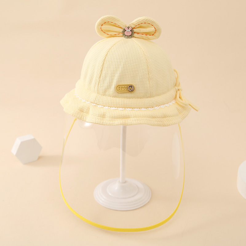 Picture of Newborn Baby Protective Face Cover Going Out Baby Anti-Droplet Hat Summer Sun Protection Hat Spring and Autumn