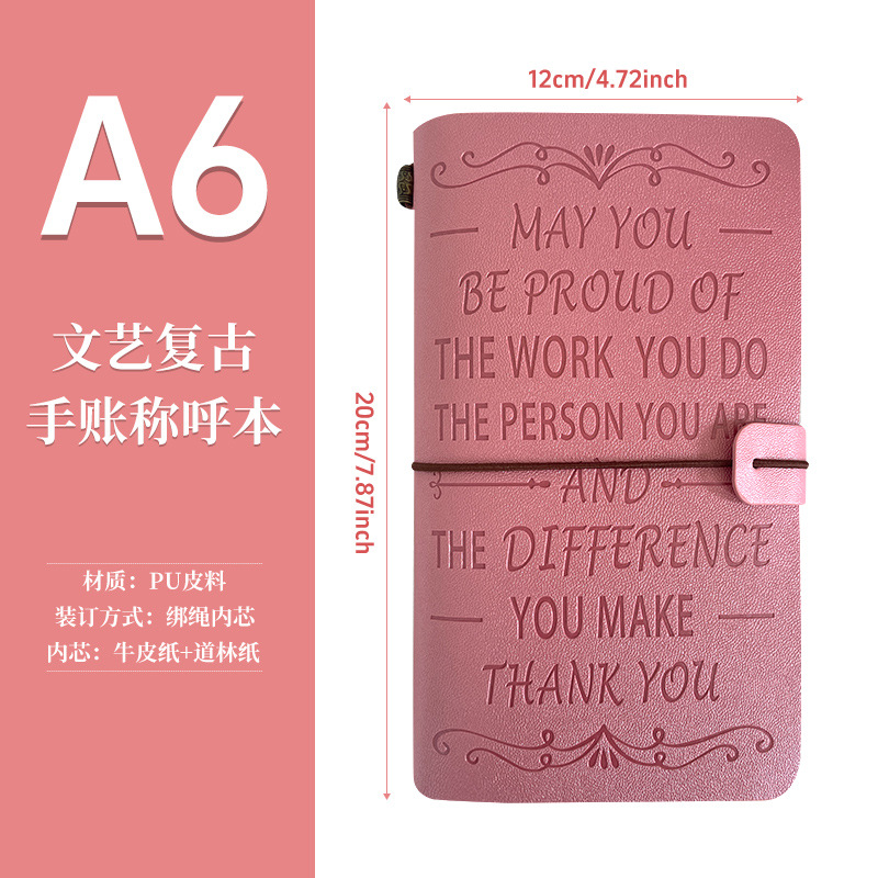 Picture of Spot Wholesale Cross-Border Handbook Notebook Customized Amazon Best-Selling Gift Tn Handbook Notepad