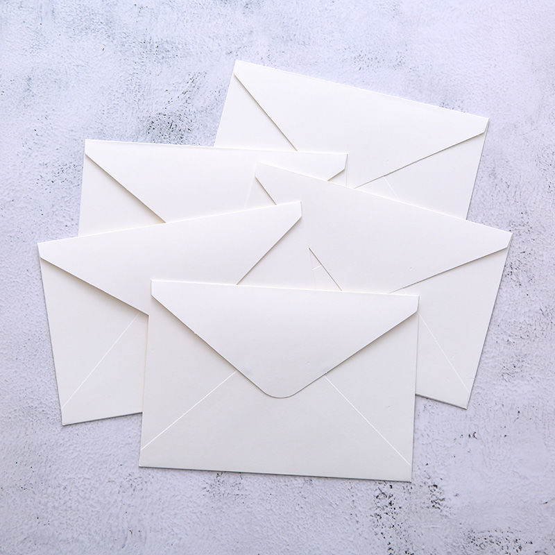 Picture of Japanese Grocery Black Envelope Letter Paper Kraft Minimalist Unprinted Artistic Postcard Love Letter Document Storage Bag Wholesale