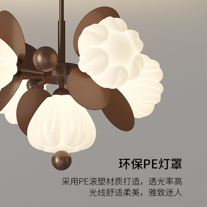 Picture of American Style Living Room Chandelier Retro Designer Hall Main Light Antique High-end Atmospheric Modern Simple Zhongshan Lamps