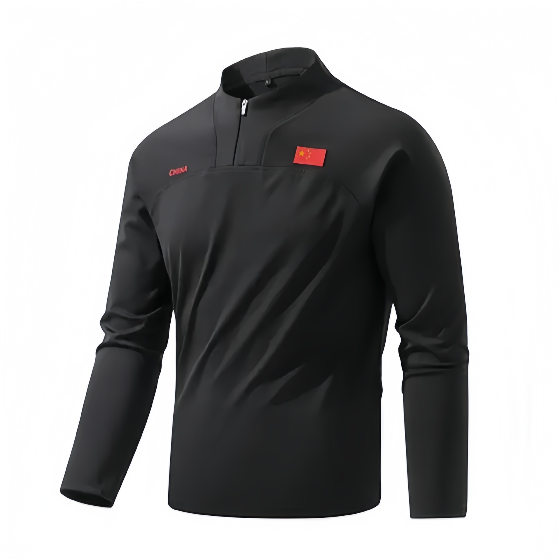 Sports T-shirt for men, quick-dry long-sleeve, high stretch, anti-wrinkle, zero-degree technology, breathable, quick-drying, outdoor fitness, hiking for men