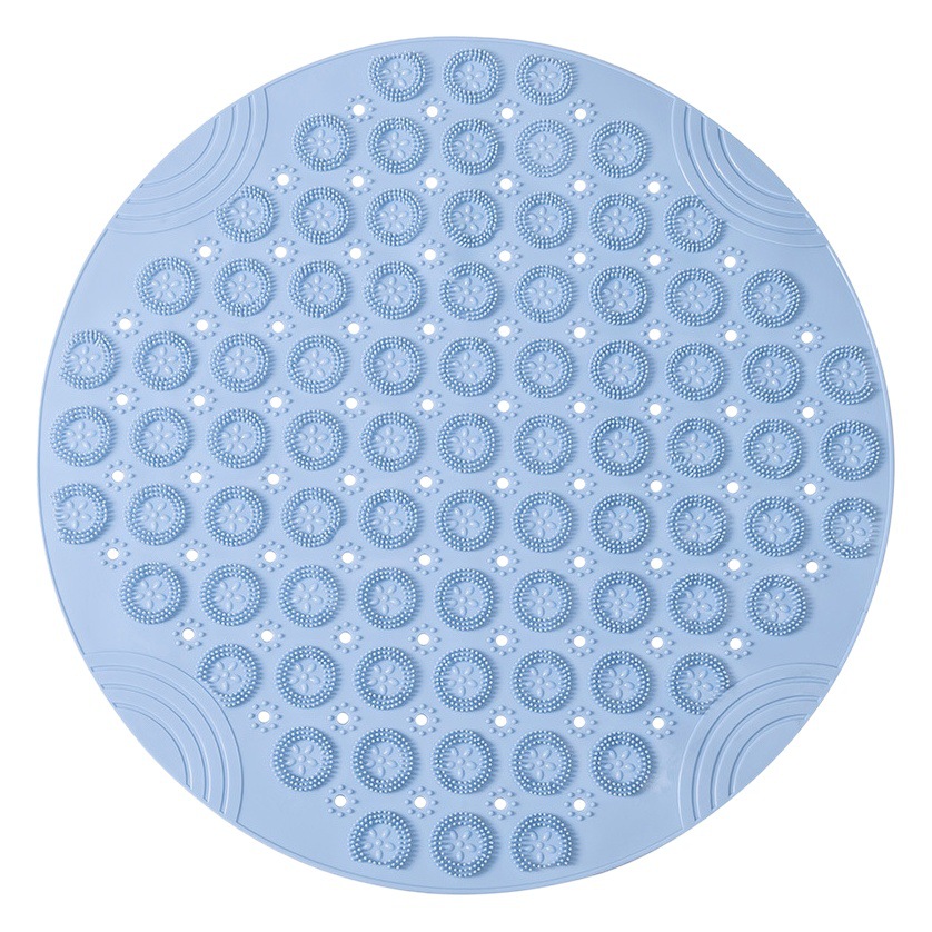 Combination TPE Material Round Crystal Thorn Bathroom Anti-slip Mat Mat Household Foot Mat Floor Mat Anti-slip Mat Shower Room