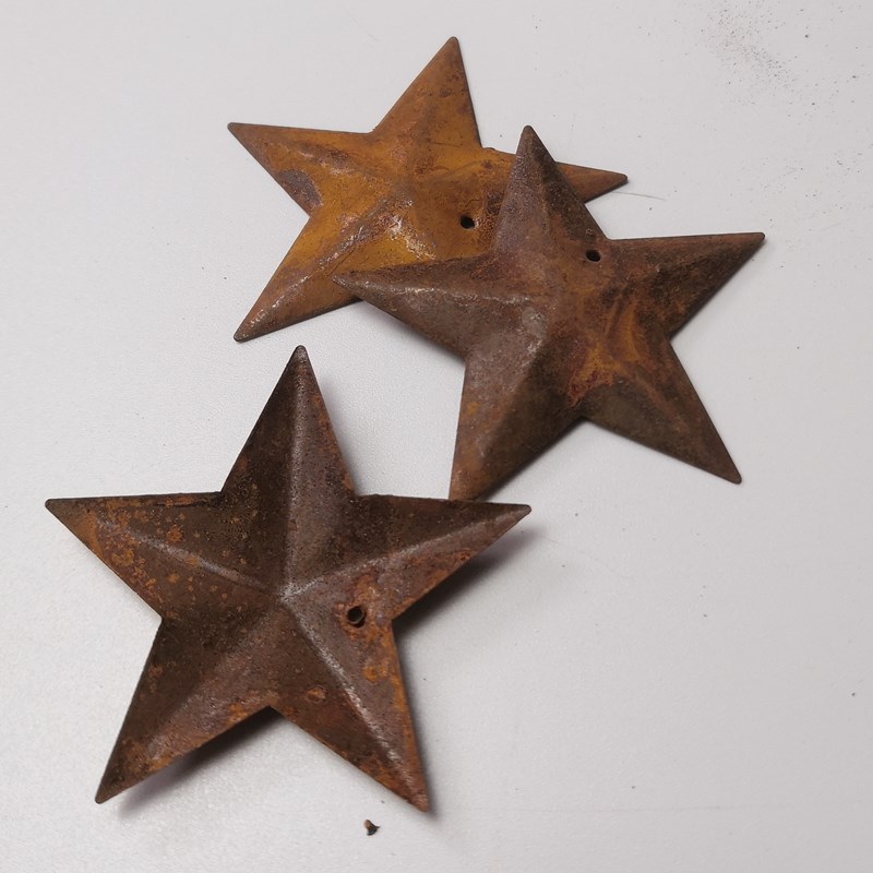 Picture of Cross-Border Sales of Rusty Iron Five-Pointed Stars, European and American Style, Vintage Retro Christmas Iron Five-Pointed Stars