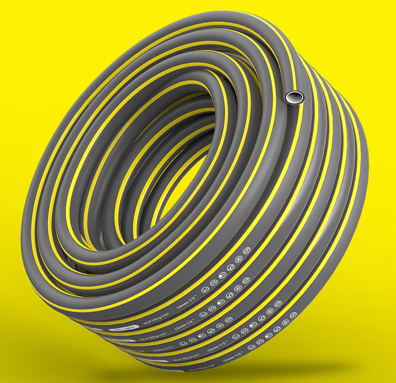 Picture of Factory wholesale environmentally friendly thick yellow 4 points car wash water pipe high pressure water pipe garden hose flushing watering flowers