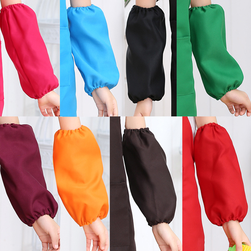 Picture of Primary and Secondary School Students Learn to Cook, Kidsren's Aprons, Customized Logo, Labor Class, Art Painting, Advertising Printing, DIY Wholesale
