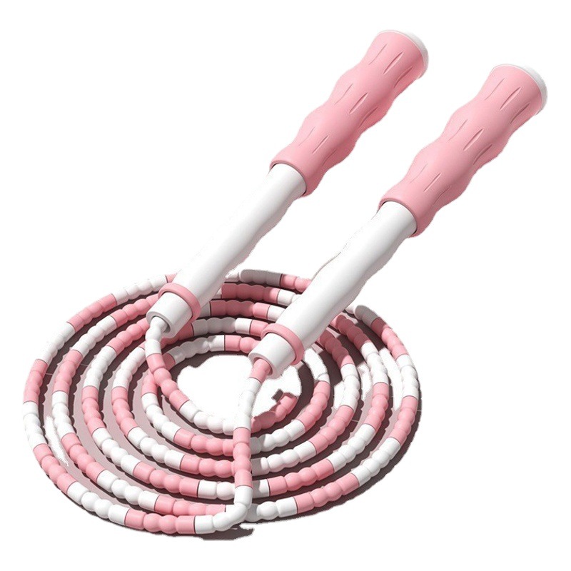 Bamboo Skipping Rope for Children Wholesale Primary School Students Kindergarten Special Adjustment for Beginners and Children Can Signature with Rope Aerobics