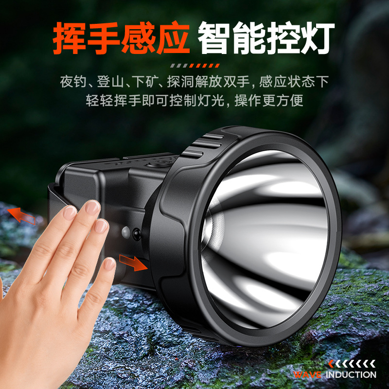 Picture of Philips SFL1342RH induction headlamp super bright outdoor fishing special head-mounted strong light long endurance flashlight