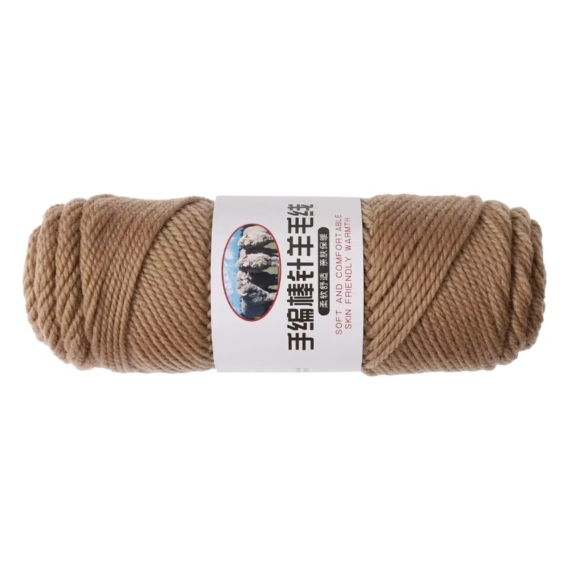 245 wool needle and thread long group hand-knitted stick needle coarse wool knitted coat sweater diy scarf thread wool group